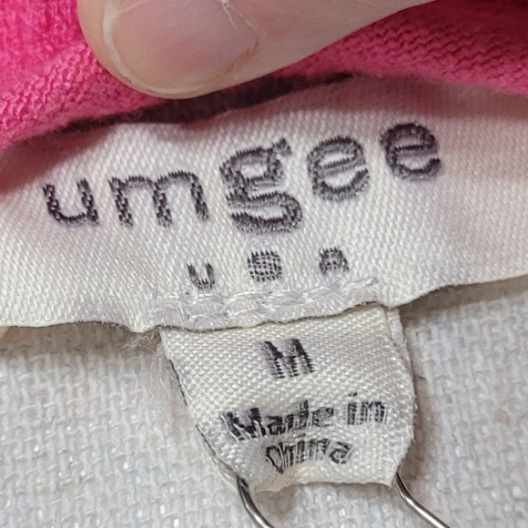 Umgee Linen Frayed Ruffle Hem Dress Size Medium - Picture 3 of 5